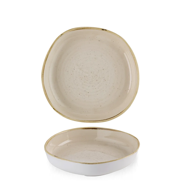 Stonecast Nutmeg Cream Walled Bowl 23cm x 4.5cm 6/box