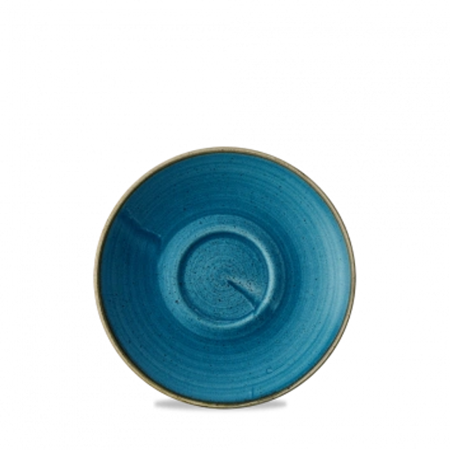Stonecast Java Blue Cafe Cappuccino Saucer 15.6 cm 12/box