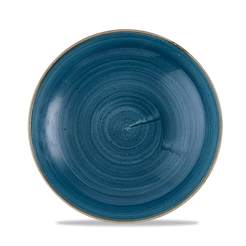 Stonecast Java Blue Evolve Coupe Bowl 24.8cm 12/box