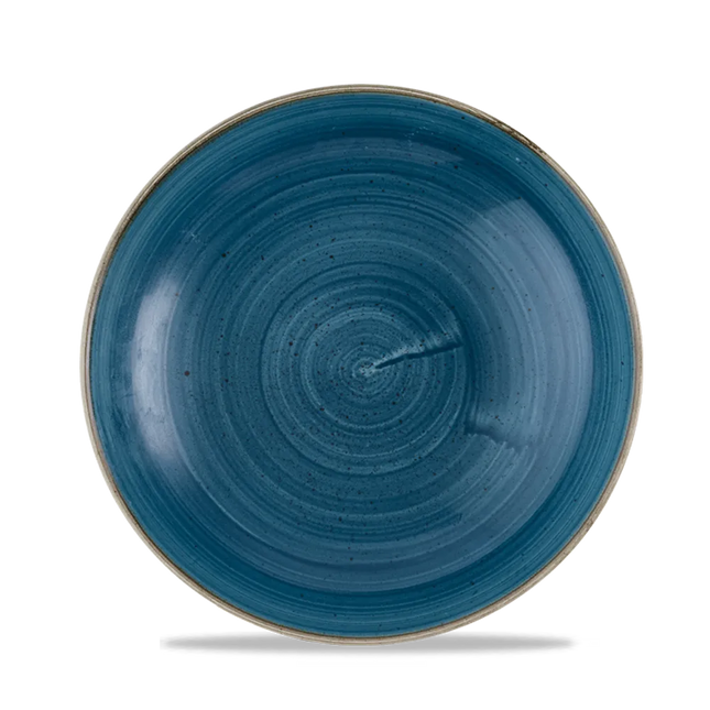 Stonecast Java Blue Evolve Coupe Bowl 24.8cm 12/box