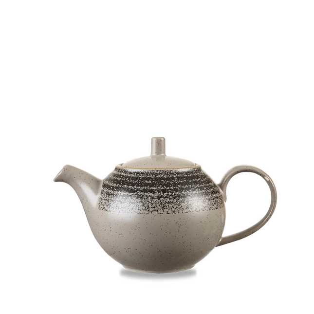 Studio Prints Charcoal Black Beverage Pot 444ml 4/box