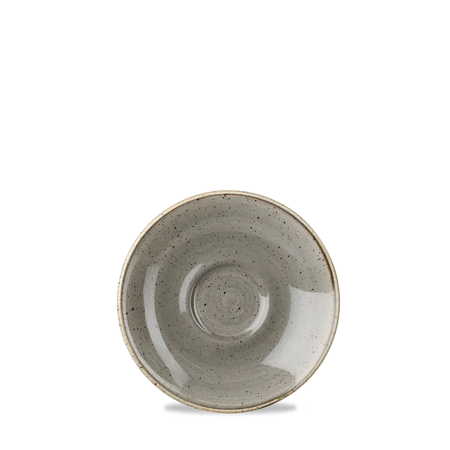 Stonecast Gray Espresso Saucer 11cm 12/box