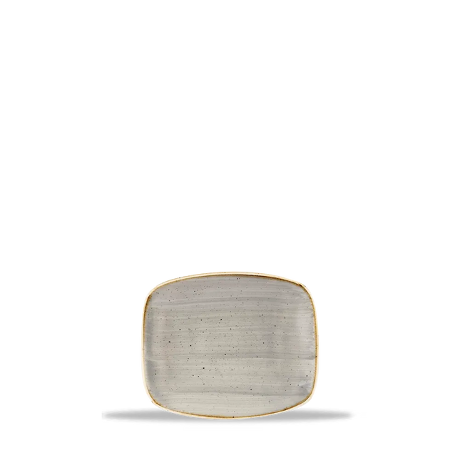 Stonecast Gray Oblong Chefs Plate 6 X 13cm 12/box