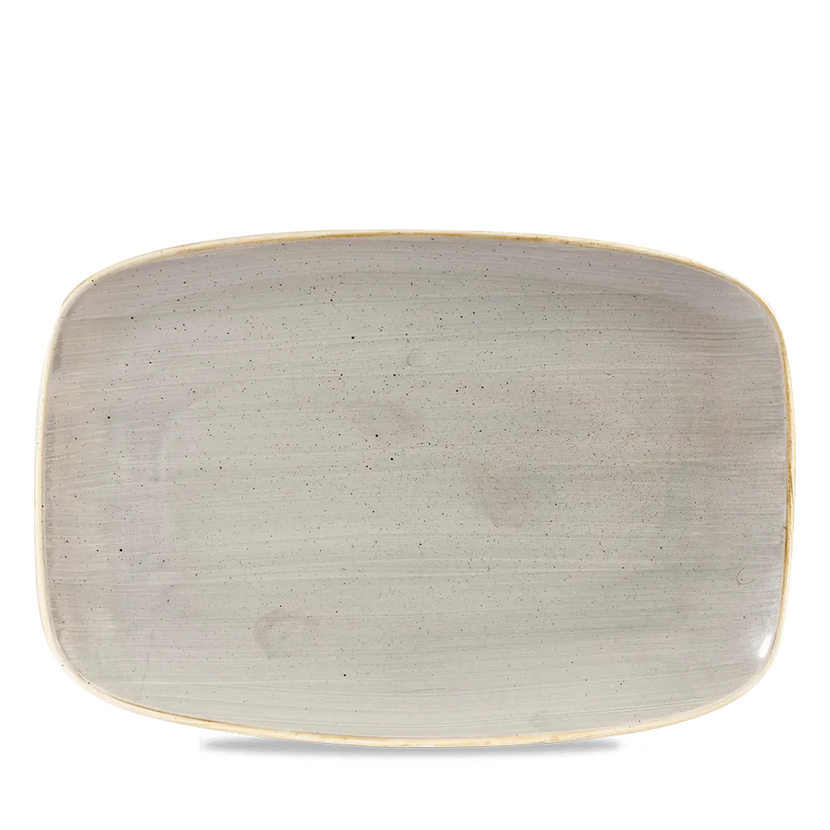 Stonecast Gray Oblong Chefs Plate 12 X 7 4/5" 6/box