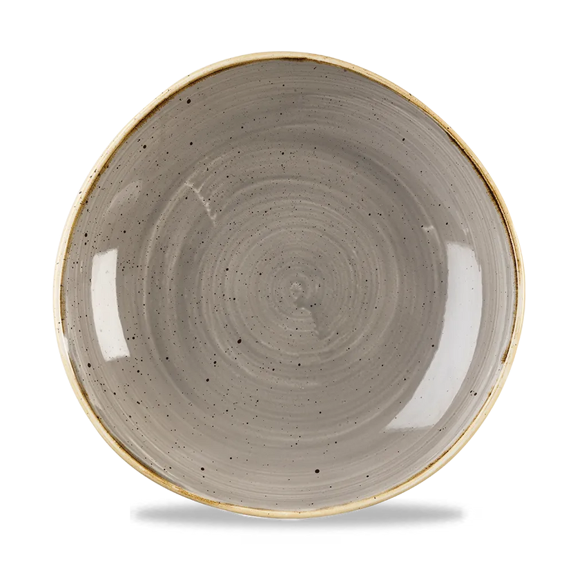 Stonecast Gray Round Trace Bowl 9 7/8" 12/box