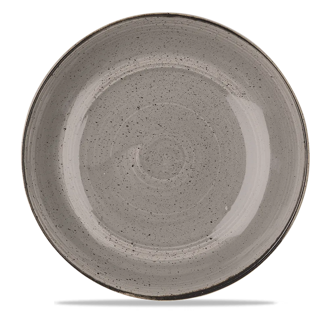 Stonecast Gray Coupe Large Bowl 30cm 6/box