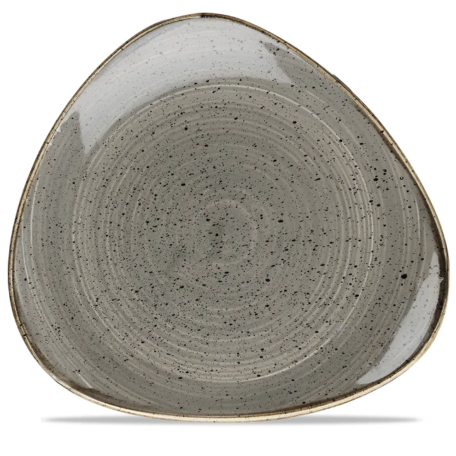 Stonecast Gray Lotus Plate 30cm 6/box