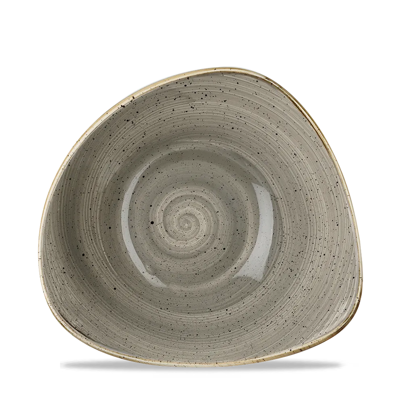 Stonecast Gray Lotus Bowl 9" 12/box