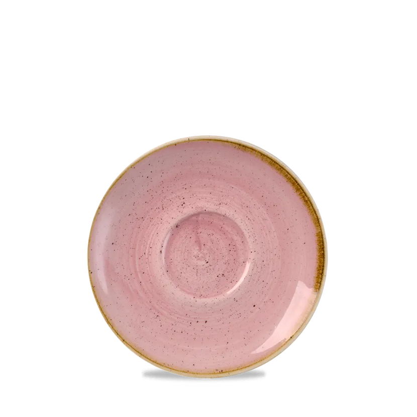 Stonecast Petal Pink Cappuccino Saucer 15.6cm 12/box