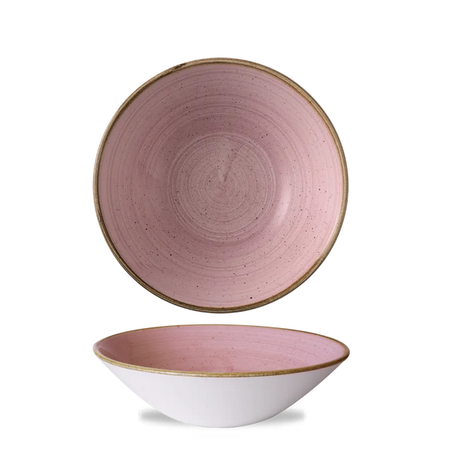 Stonecast Petal Pink Evolve Deep Coupe Bowl 21.7 cm 6/box