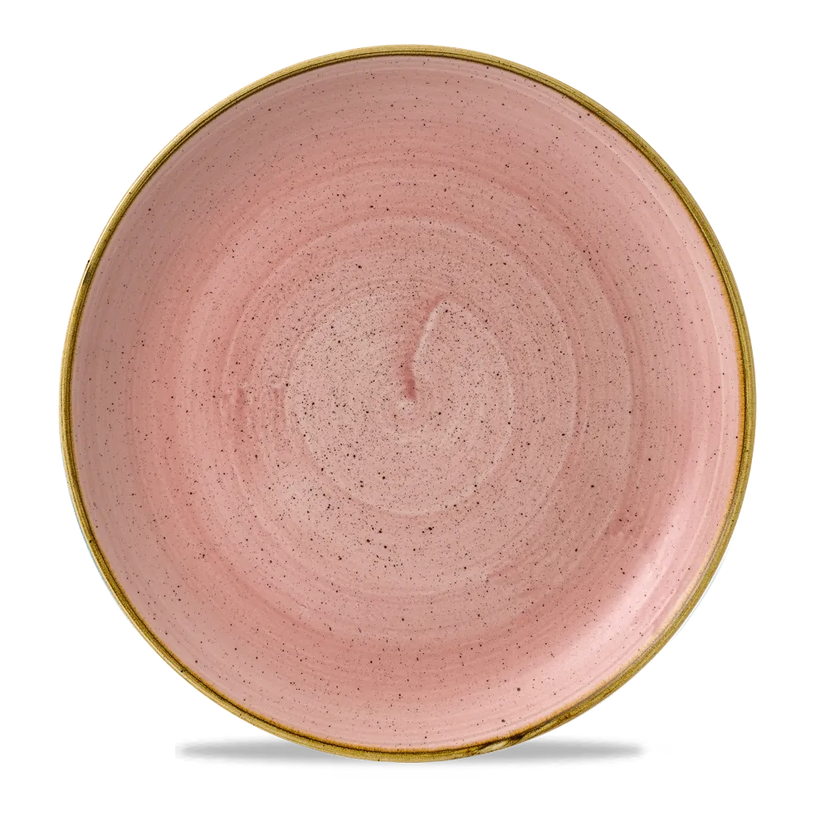 Petal Pink Evolve Coupe Plate 28.8cm 12/box