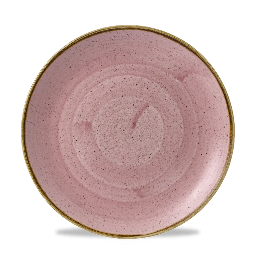 Stonecast Petal Pink Evolve Coupe Plate 27 cm 12/box