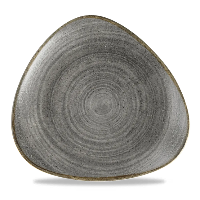 Stonecast Raw Black Lotus Plate 26.5cm 12/box