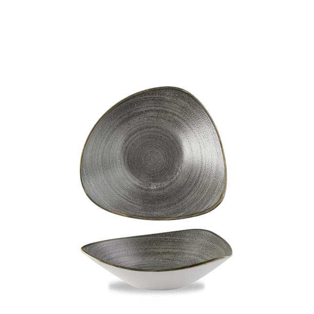 Stonecast Raw Black Lotus Bowl 600ml 12/box