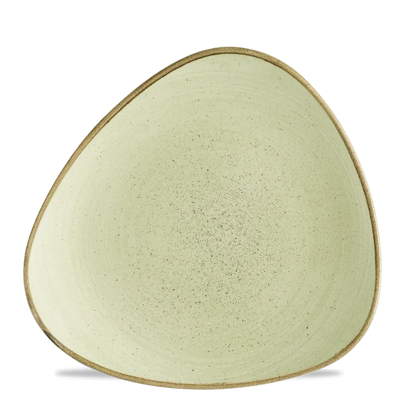 Stonecast Raw Green Lotus Plate 26.5 cm 12/box