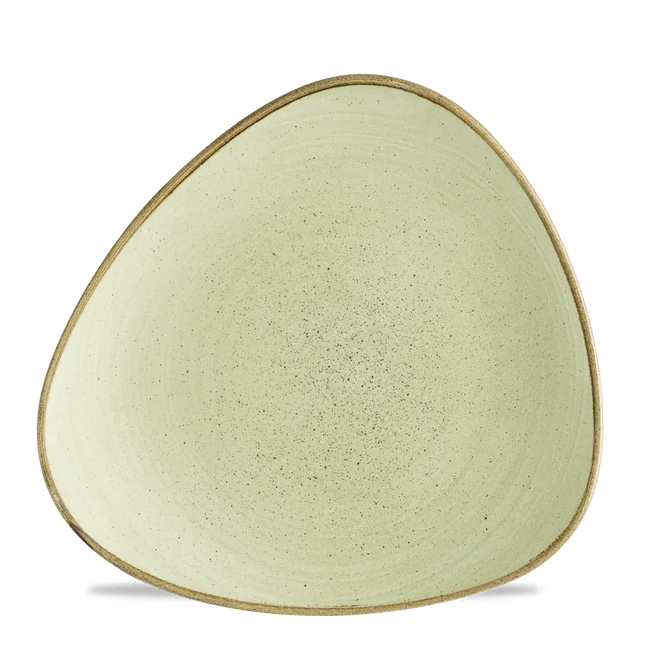 Stonecast Raw Green Lotus Plate 26.5 cm 12/box