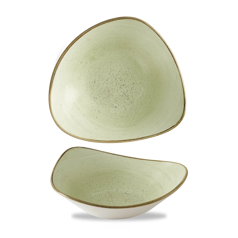 Stonecast Raw Green Lotus Bowl 22.9 cm 12/box