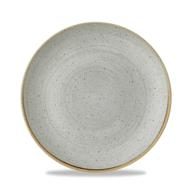 Stonecast Raw Gray Evolve Coupe Plate 21 cm 12/box