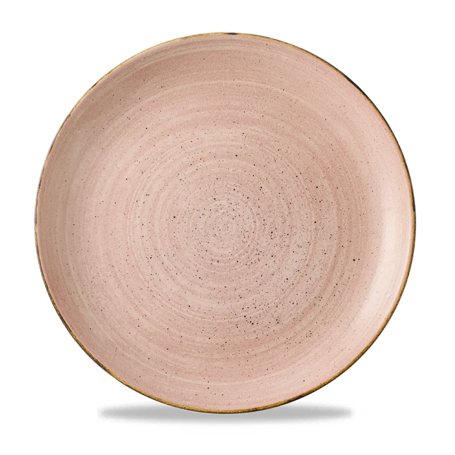 Stonecast Raw Terracotta Evolve Coupe Plate 28.8cm 12/box