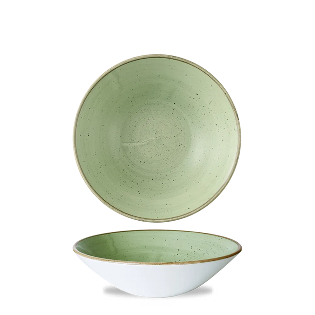 Stonecast Sage Green Evolve Deep Coupe Bowl 19 cm 6/box