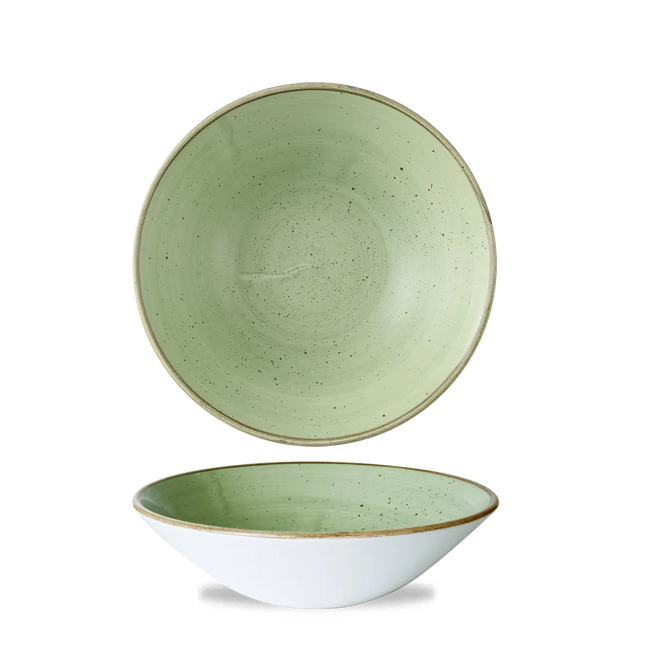 Stonecast Sage Green Evolve Deep Coupe Bowl 21.7 cm 6/box