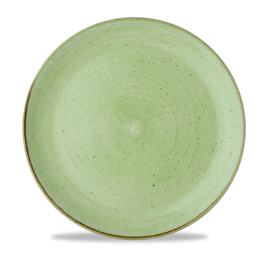 Stonecast Sage Green Evolve Coupe Plate 28.8cm 12/box