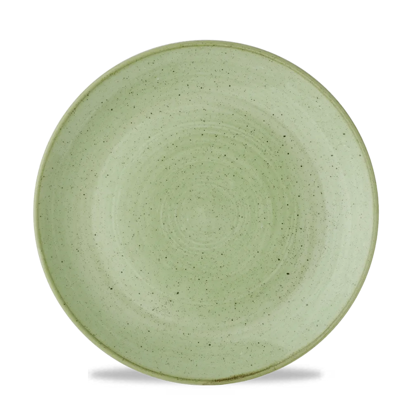 Stonecast Sage Green Evolve Coupe Plate 27 cm 12/box