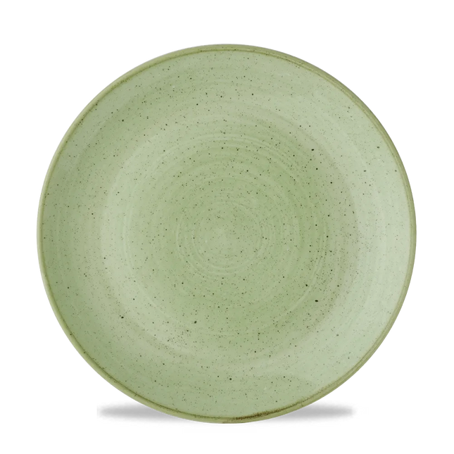 Stonecast Sage Green Evolve Coupe Plate 27 cm 12/box