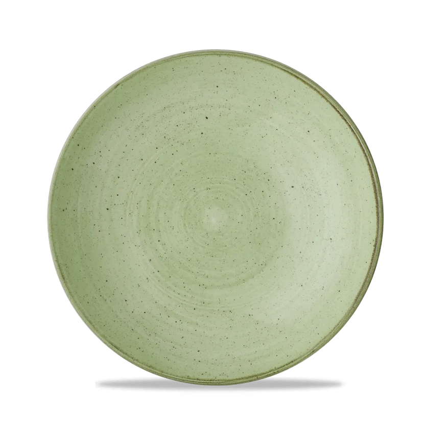 Stonecast Sage Green Evolve Coupe Bowl 24.8cm 12/box
