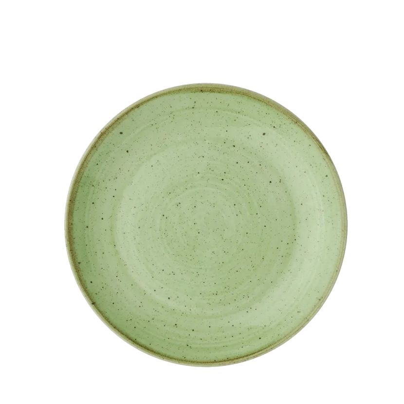 Stonecast Sage Green Evolve Coupe Plate 16.5cm 12/box