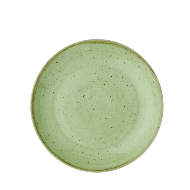 Stonecast Sage Green Evolve Coupe Plate 16.5cm 12/box