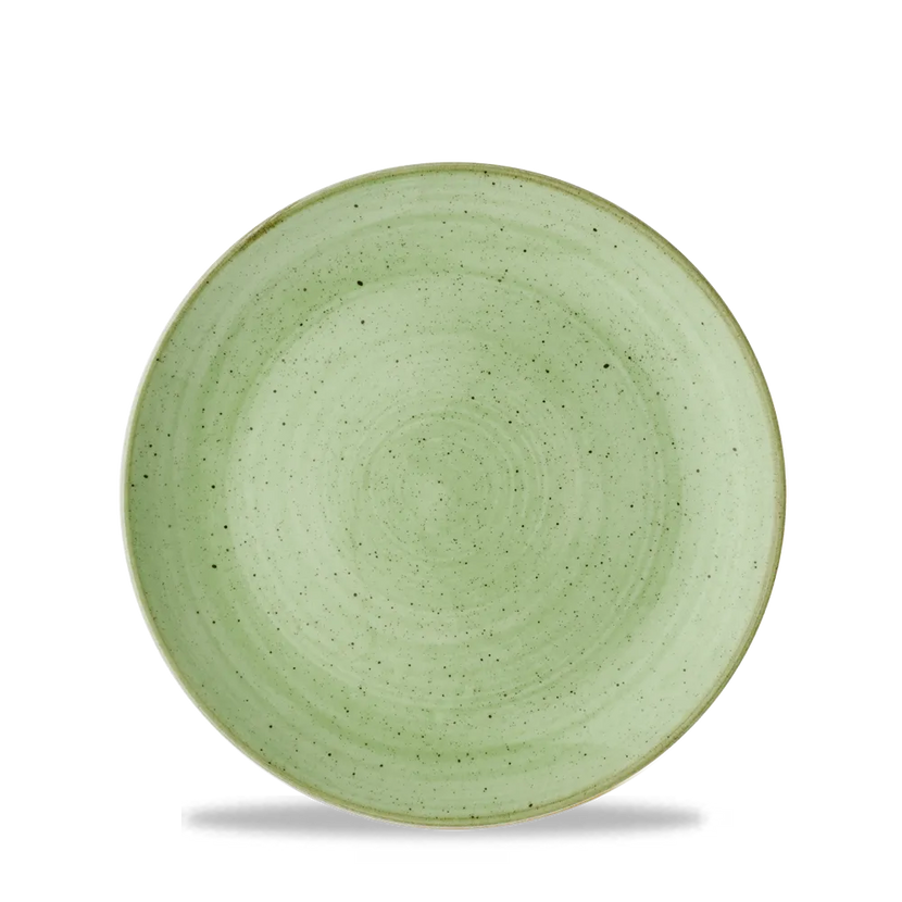 Stonecast Sage Green Evolve Coupe Plate 21.7cm 12/box