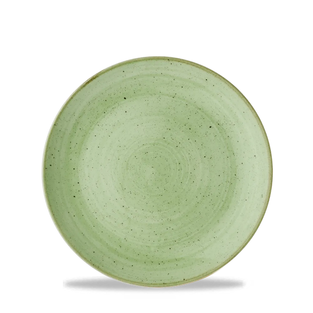 Stonecast Sage Green Evolve Coupe Plate 21.7cm 12/box