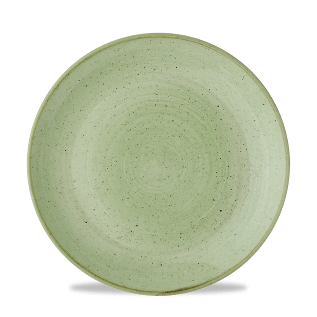 Stonecast Sage Green Evolve Coupe Plate 22.9 cm 12/box