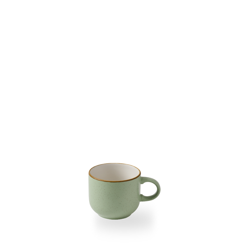 Churchill Stonecast Sage Green Bubble Mug 280 ml – porseleinen koffiemok – set van 12 – APS Glass & Bar Supply

