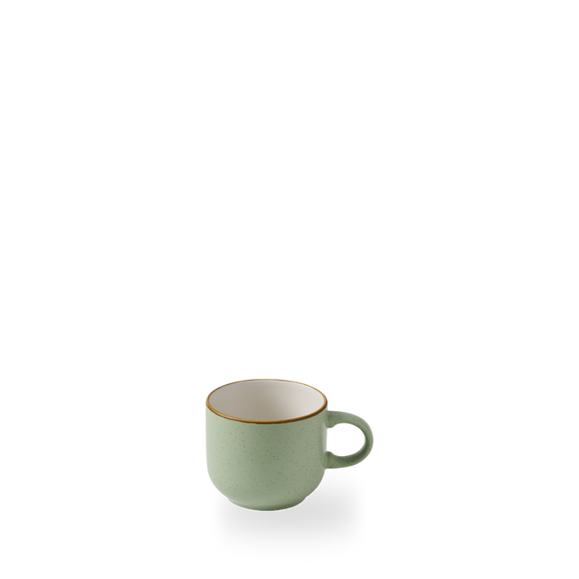 Churchill Stonecast Sage Green Bubble Mug 280 ml – porseleinen koffiemok – set van 12 – APS Glass & Bar Supply

