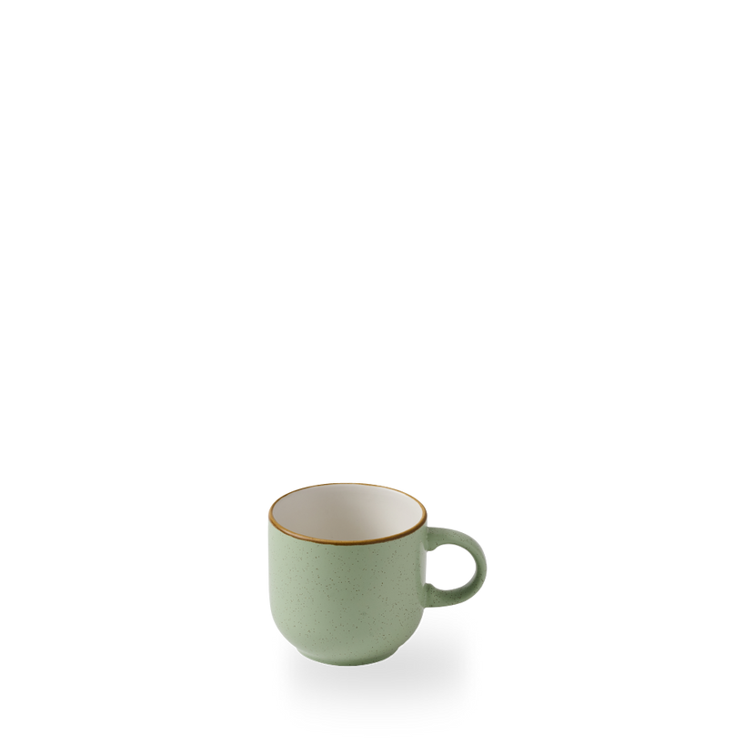 Churchill Stonecast Sage Green Bubble Mug 340 ml – porseleinen mok – set van 12 – APS Glass & Bar Supply

