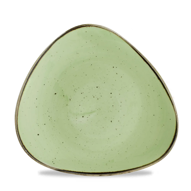 Stonecast Sage Green Lotus Plate 26.5cm 12/box