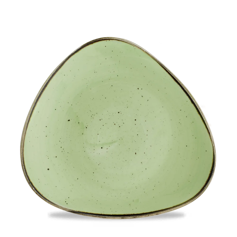 Stonecast Sage Green Lotus Plate 22.9cm 12/box