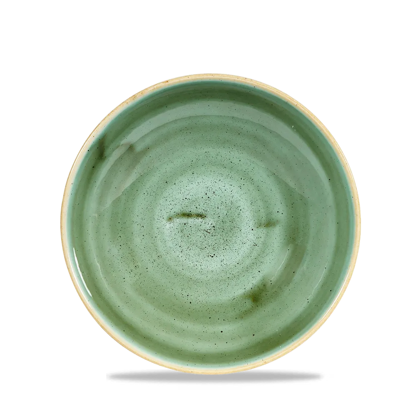 Stonecast Samphire Green Coupe Bowl 18cm 12/box