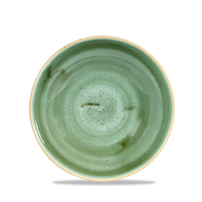 Stonecast Samphire Green Coupe Bowl 18cm 12/box