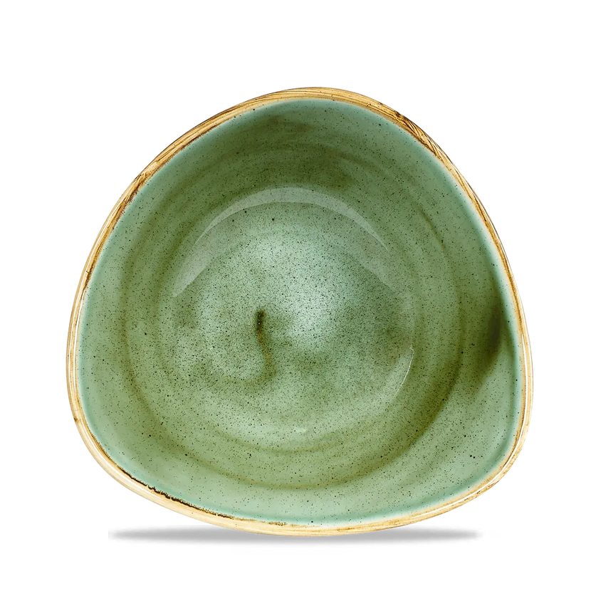 Stonecast Samphire Green Lotus Bowl 18cm 12/box