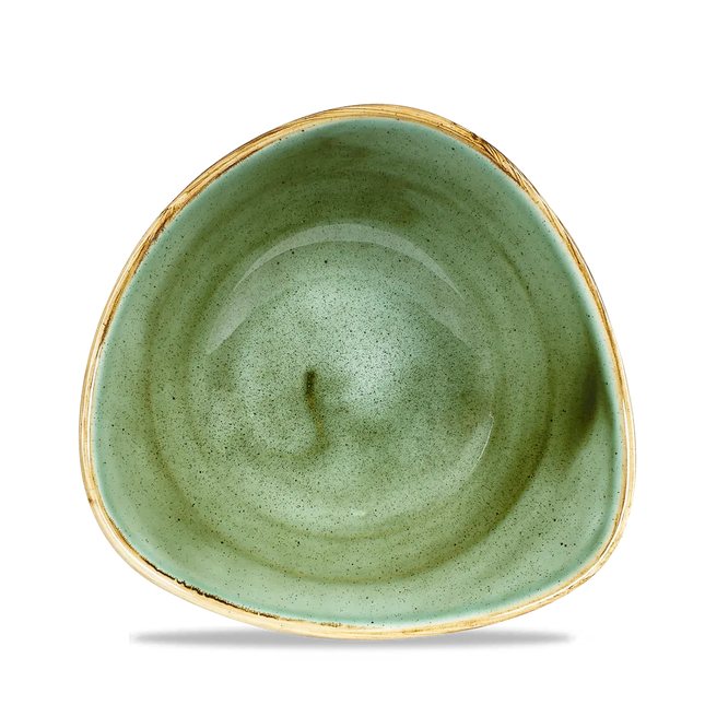 Stonecast Samphire Green Lotus Bowl 18cm 12/box
