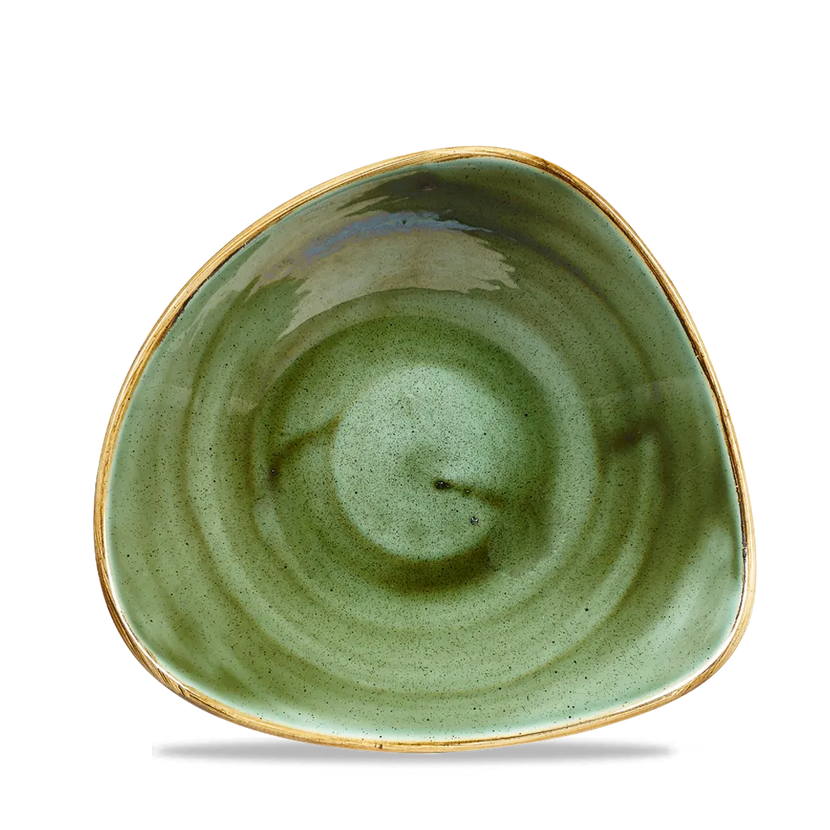 Stonecast Samphire Green Lotus Bowl 23cm 12/box