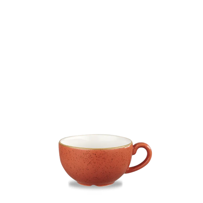 Stonecast Orange Cappuccino Cup 355ml 12/box