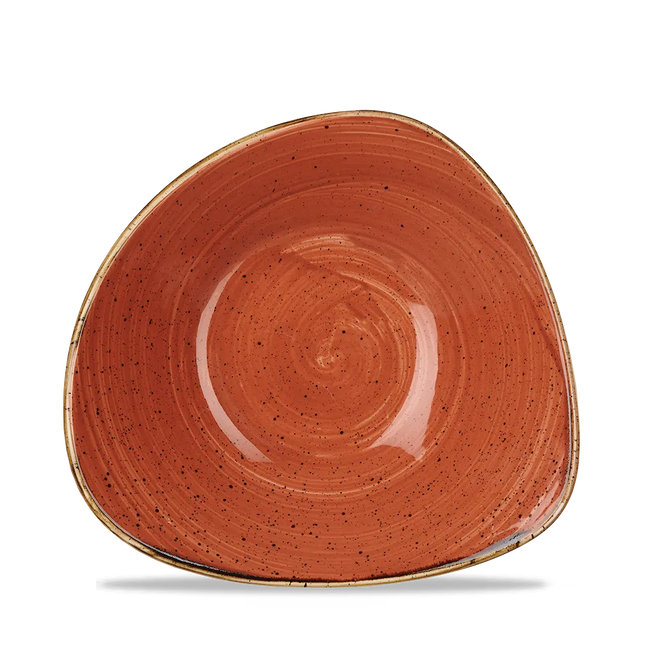 Stonecast Orange Lotus Bowl 23cm 12/box