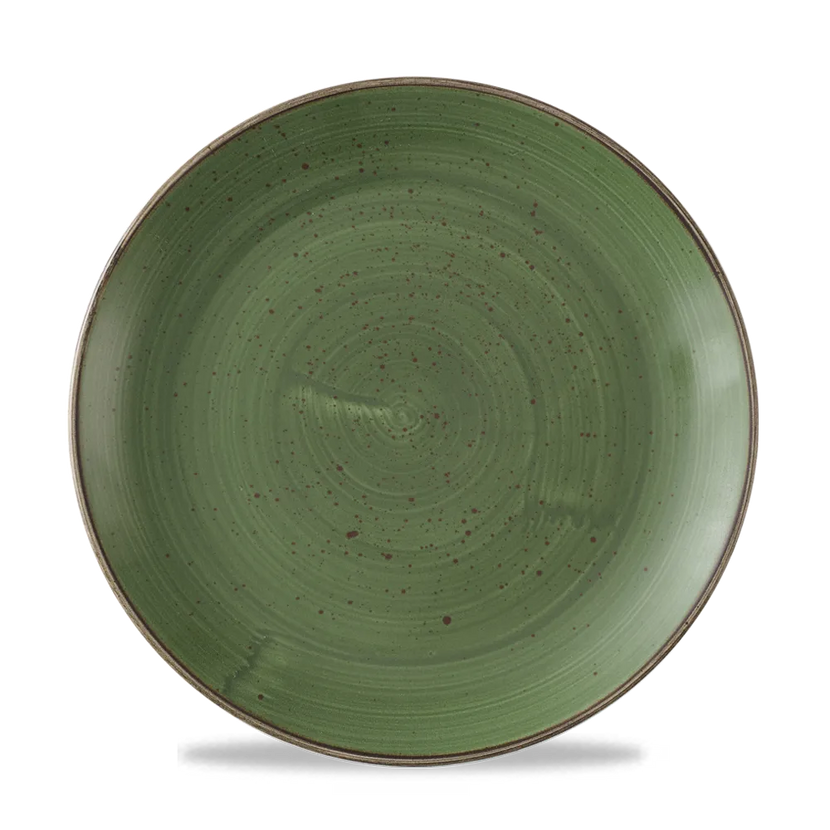 Stonecast Sorrel Green Evolve Coupe Plate 26 cm 12/box