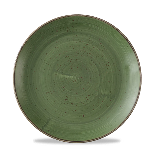 Stonecast Sorrel Green Evolve Coupe Plate 26 cm 12/box