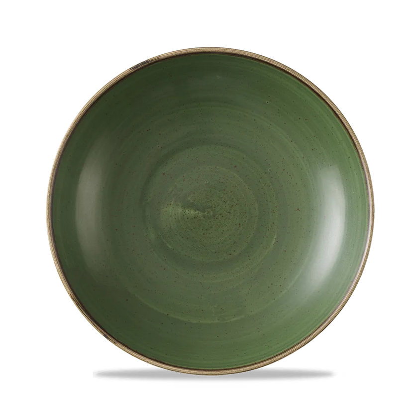 Stonecast Sorrel Green Evolve Coupe Bowl 24.8 cm 12/box
