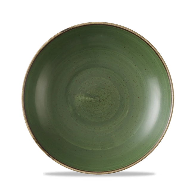 Stonecast Sorrel Green Evolve Coupe Bowl 24.8 cm 12/box